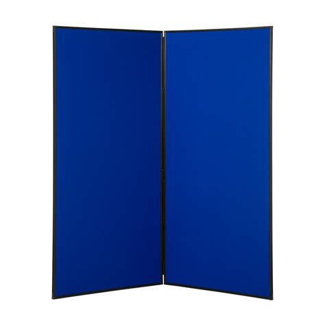 Large Folding Display Boards, Blue 2 Panel From Panel Warehouse - Display Boards from Panel ...