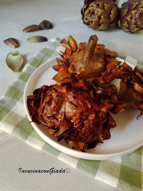 Carciofi Alla Giudia In Cucina Con Giada