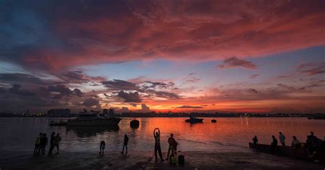 The sky over river Hooghly