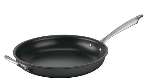 Cuisinart Dishwasher Safe Hard Anodized 12 Open Skillet W Helper