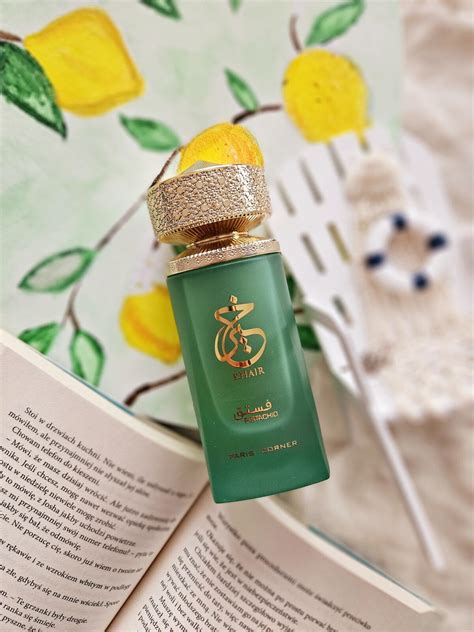 Khair Pistachio Paris Corner Perfume A Novo Fragrância Compartilhável 2023