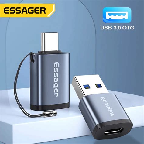 Essager Adaptateur Usb Pour Samsung S Xiaomi Et Macbook