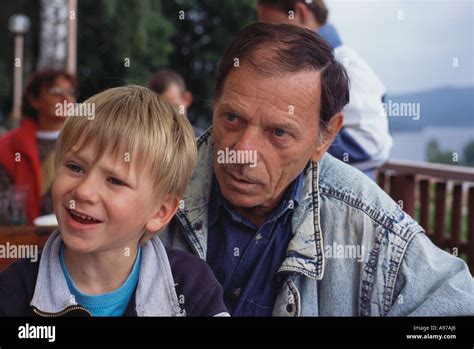 Five Year Old Anglo Czech Boy Learning On Holiday With Czech