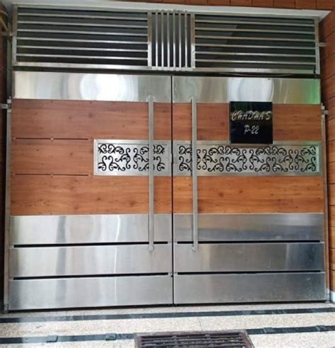 Modern Stainless Steel Main Gate For Home At Rs Sq Ft In New Delhi