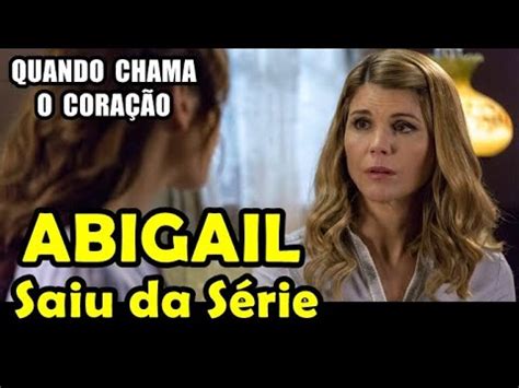 Abigail saiu de Quando Chama o Coração e elenco se comoveu YouTube