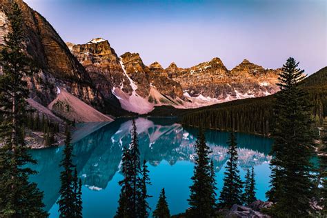 Moraine Lake At Blue Hour Adventuring With Shannon