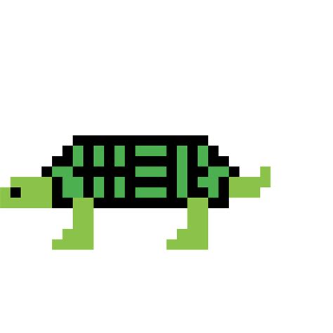 Pixilart - 32 by 32 pixel turtle is hard by petsa11