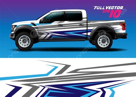 Truck Wrap Design Vector Mockup Template Download On Pngtree
