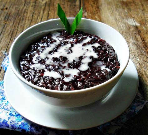 Resep Membuat Bubur Ketan Hitam Kuah Santan Buku Masakan