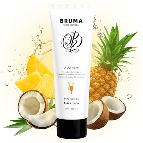 Bruma Gel Glissant L Aloe Vera Saveur Pina Colada Ml Mijessant