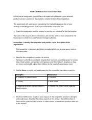 Hcm Module Four Journal Worksheet Docx Hcm Module Four