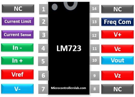 LM723 Regulator Pinout Datasheet Examples Applications Working