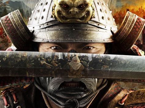 Temple Video Games Reflection Sword Warrior Samurai Total War