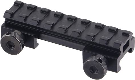 ToopMount Picatinny Rail 8 Slots Riser Rail 20mm Standard Picatinny