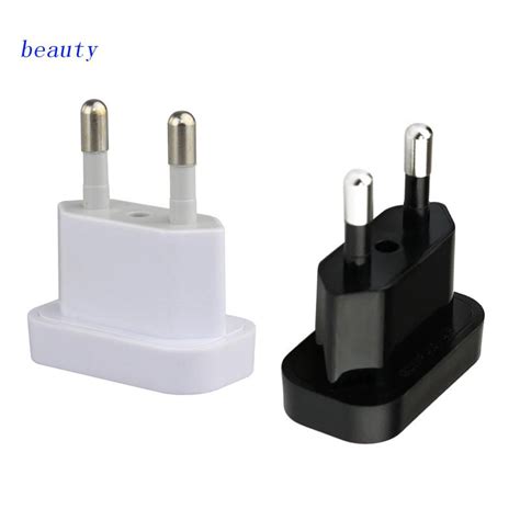 Beauty1 Universal US Para EU Plug Eua Euro Europa Conversor De Tomada