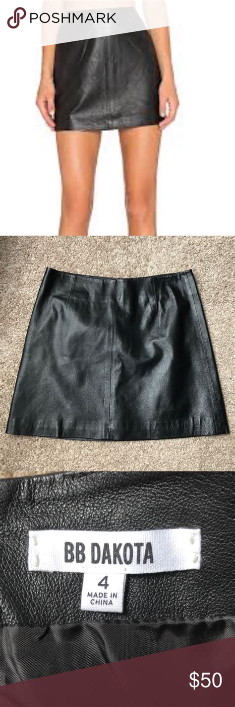 Bb Dakota Leather Skirt Leather Mini Skirts Fashion Clothes Design