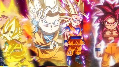 DB Daima Goku Ssj 1 2 3 4 AMV YouTube