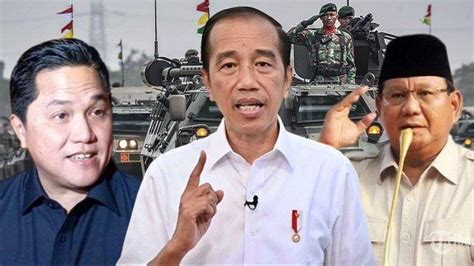 Presiden Jokowi Bareng Prabowo Subianto Dan Erick Thohir Ke Jawa Timur