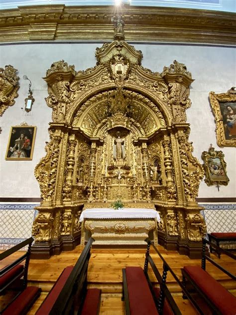 Inside The Church Of Igreja Da Ordem Terceira De Nossa Senhora Do Monte