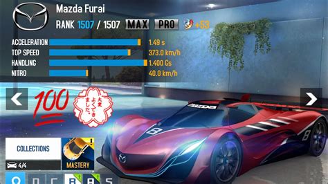 Asphalt8 W S T VENICE SPRINT 6 Mazda Furai 00 35 706 N T