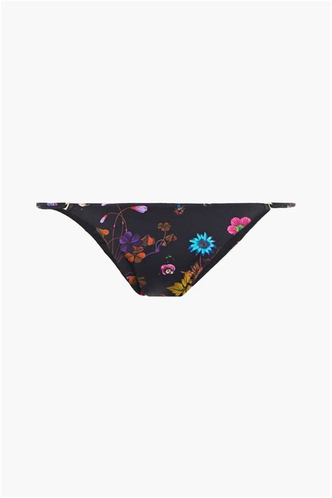 STELLA MCCARTNEY Floral Print Low Rise Bikini Briefs THE OUTNET