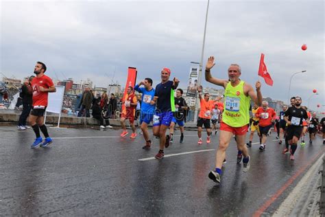 Th Istanbul Marathon Editorial Image Image Of Karakoy