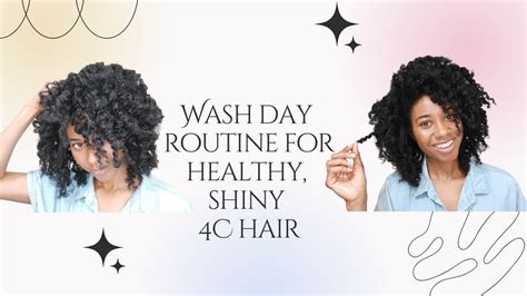 Wash Day Routine And Stretched C Hair Youtube