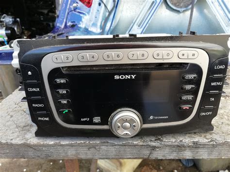 RADIO SONY FORD GALAXY MK3 S MAX Z KODEM 7313576092 Oficjalne