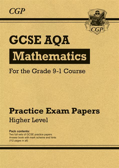 GCSE Maths AQA Practice Papers: Higher | CGP Books