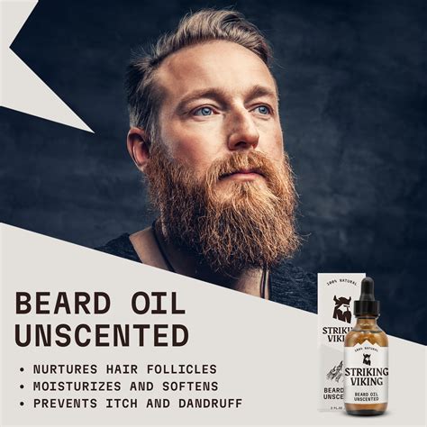 Beard Oil Unscented Striking Viking