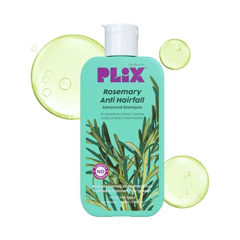 Buy Plix The Plant Fix Rosemary Advanced Anti Hairfall Shampoo 200 Ml