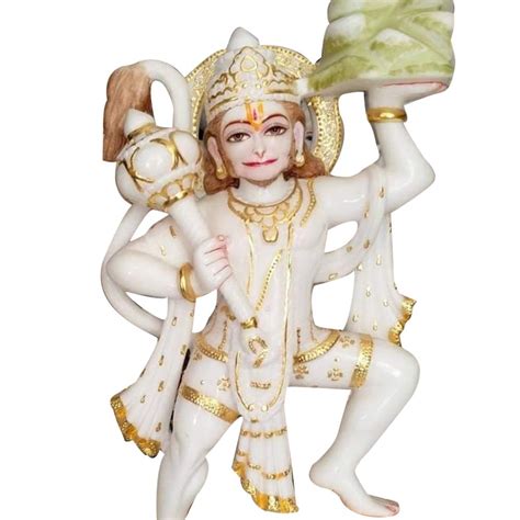 White Marble Hanuman God Statue For Worship At Rs In Alwar Id