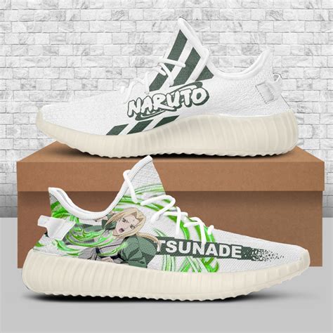 Tsunade Naruto Custom Yeezy Shoes Robinplacefabrics