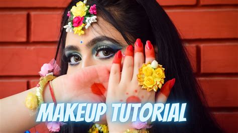 Aesthetic Radha Rani Makeup Tutorial • Bolo Radhe Krishna 🙏🏻