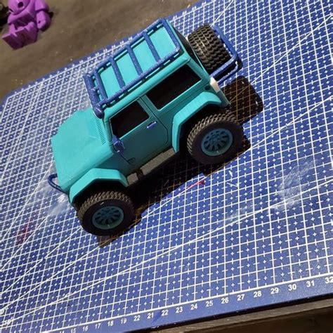 3d Printable 2 Door Jeep Wrangler Fully Printable • Made With Cr 6 ・ Cults