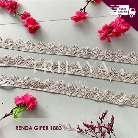 Jual Trijaya Renda Giper Guipure Giver Bordir Cm