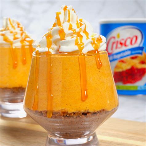 Pumpkin Cheesecake Cups Crisco®