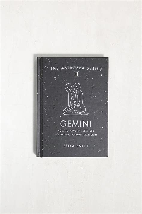 Erika W Smith Buch „astrosex Gemini How To Have The Best Sex According To Your Star Sign