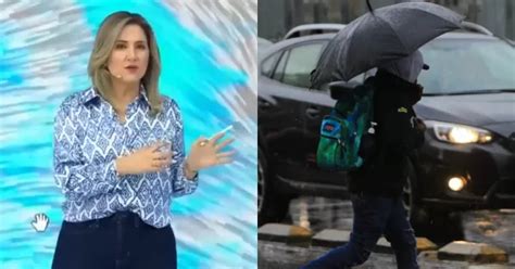 Lluvia en Santiago meteoróloga Michelle Adam anticipa la llegada de un