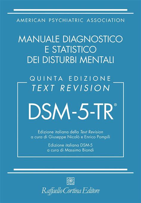 Dsm Tr Manuale Diagnostico E Statistico Dei Disturbi Mentali Text