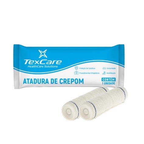 Atadura Crepe Cm X Mt Fios Pct C Und Texcare Shopee Brasil