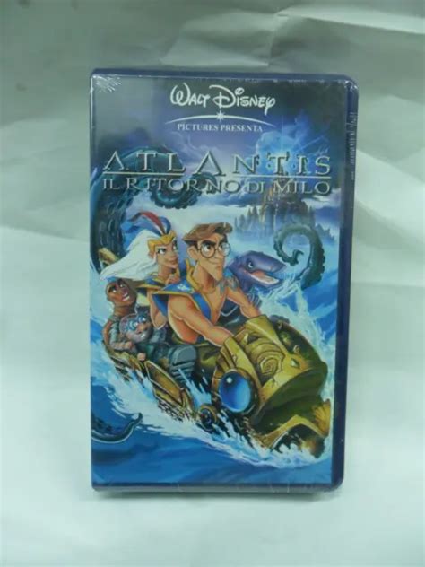 VHS ATLANTIS IL Ritorno Di Milo Walt Disney Nuova Sigillata EUR 6 00