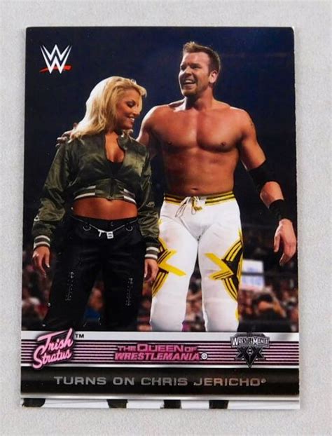 Trish Stratus Christian Wwe Wrestling Trading Card Topps Raw Wwf Raw 4