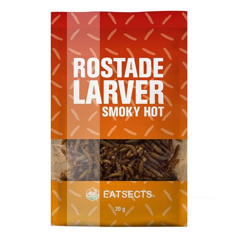 Ristede Larver Smoky Hot Partyking