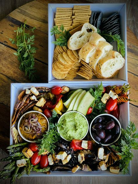 Order Grilled Vegetable Antipasto Platter Online Plant Rich Catering