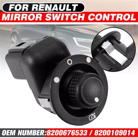 X Bouton Interrupteur De Reglage Retroviseur Pour Renault Megane