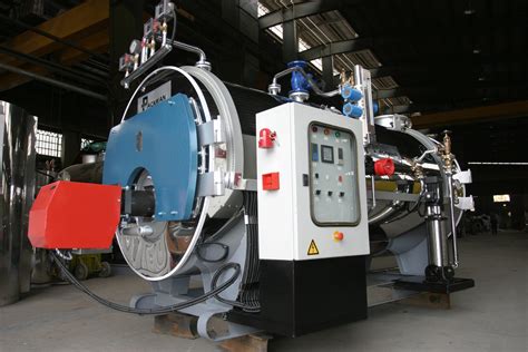 Horizontal Three Pass Steam Boiler 750 Kilograms Per Hour Packmangroup