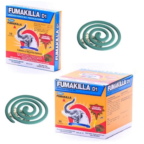 Fumakilla Mosquito Coil 10s 50s Lingkaran Ubat Nyamuk