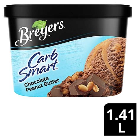 Breyers Carbsmart™ Frozen Dairy Dessert Chocolate Peanut Butter 48 Oz