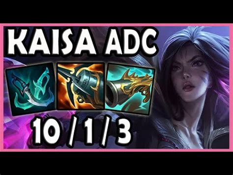 Kaisa Vs Jinx ADC Korea Challenger Patch 13 9 YouTube